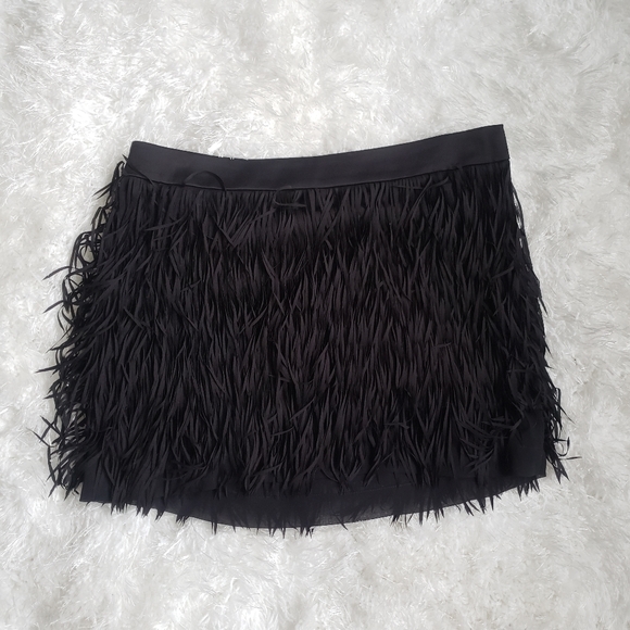 Express Dresses & Skirts - 🔥 Express Fringe Mini Skirt 🔥